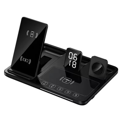 Support de chargeur sans fil 30W – Station 3-en-1 pour iPhone + AirPods Pro + Apple Watch